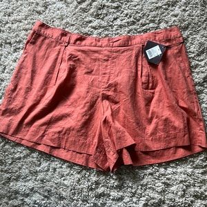 Mixed Linen shorts